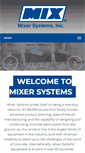 Mobile Screenshot of mixersystems.com